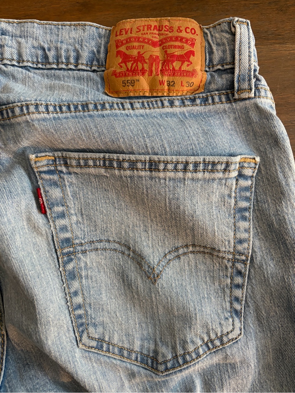 Levi's Light Blue Men's Relaxed Jean - 559 Style
